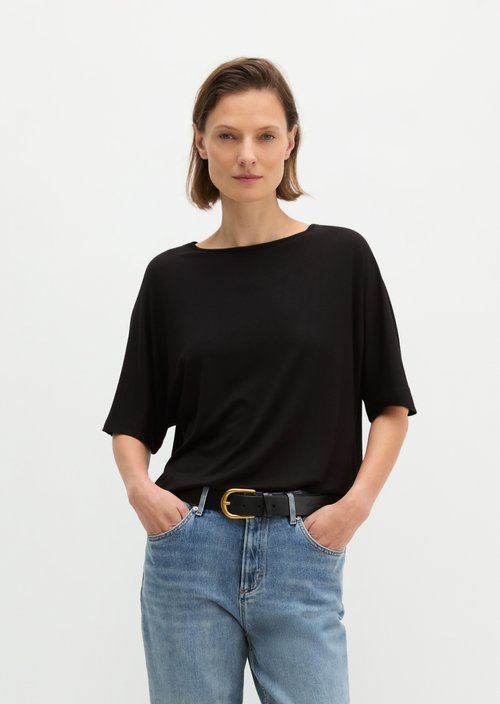 Relaxed T-shirt — Black