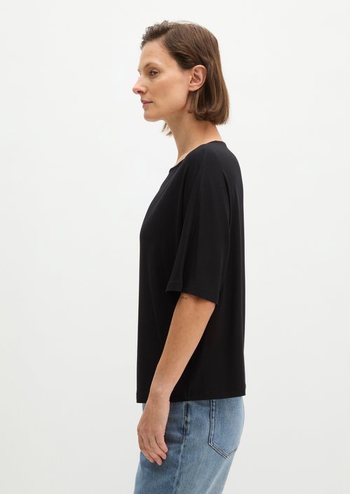 Relaxed T-shirt — Black