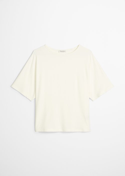 Relaxed T-shirt — White Cotton