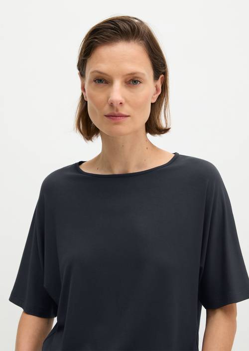 T-Shirt relaxed Dark Navy in Frontalansicht