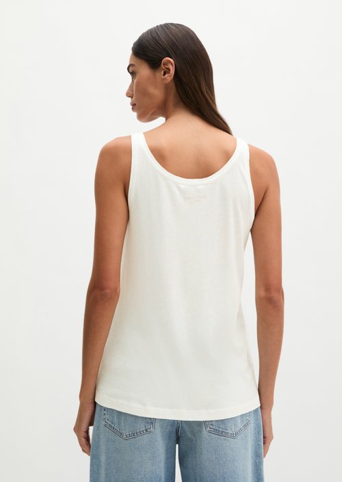 Top regular — White Cotton