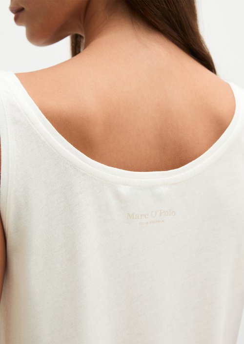 Top regular — White Cotton