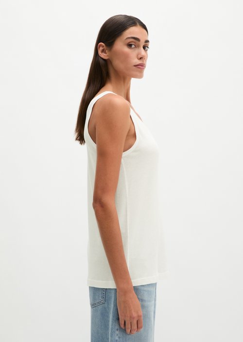 Top regular — White Cotton