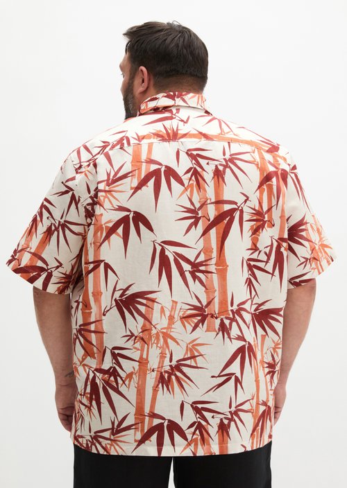 Regular short-sleeved shirt — Medium Red