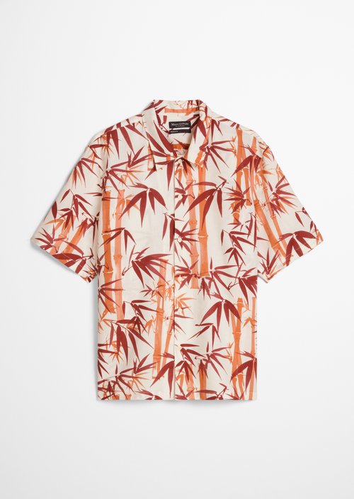 Regular short-sleeved shirt — Medium Red