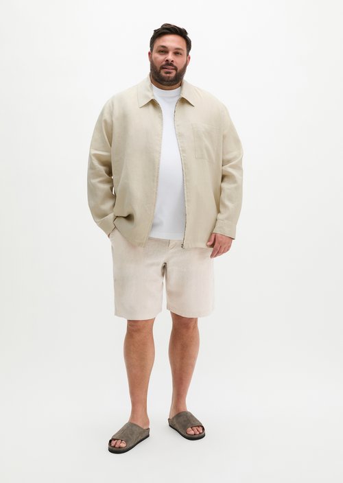 Overshirt — Grey Silk
