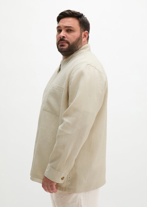Overshirt — Grey Silk
