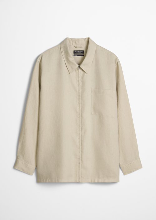 Overshirt — Grey Silk
