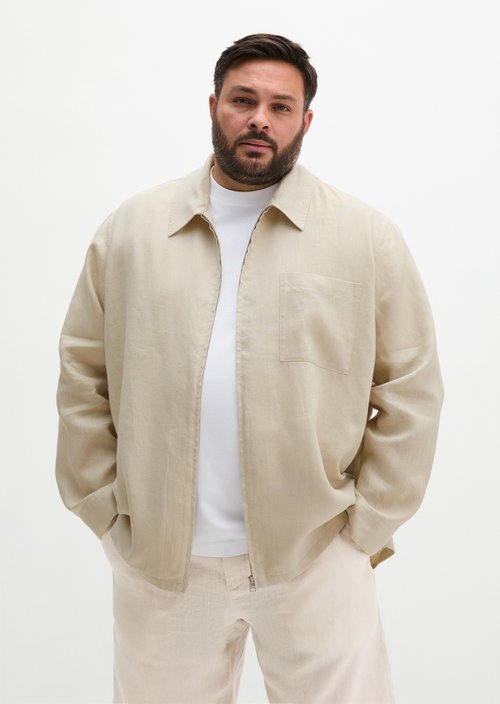 Overshirt — Grey Silk