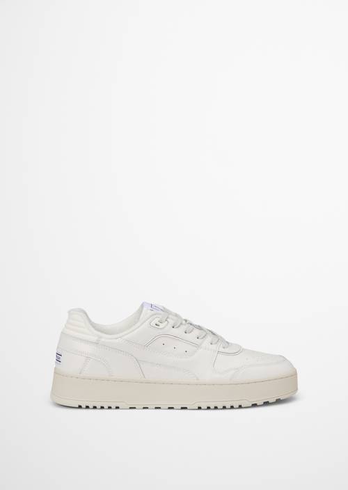 Baskets Modèle Carlo MO'P Offwhite vue extérieure de la chaussure droite