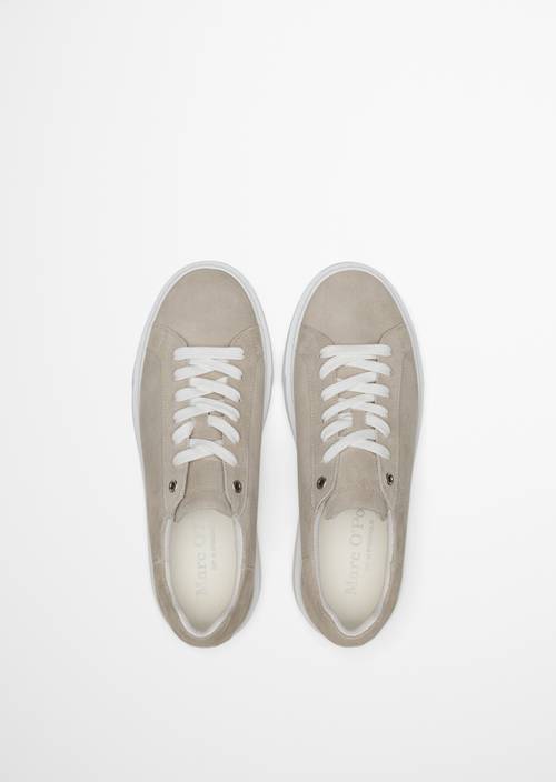 Sneaker Model Cedric Grey Silk in Ansicht von oben