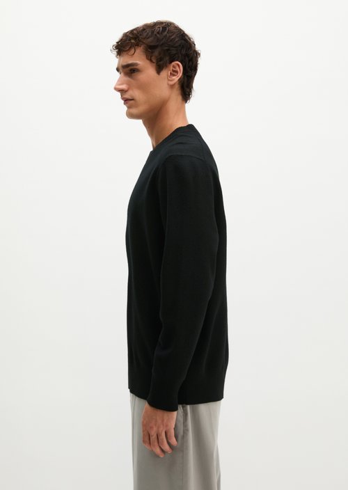 Relaxed-fit Sweater — Black