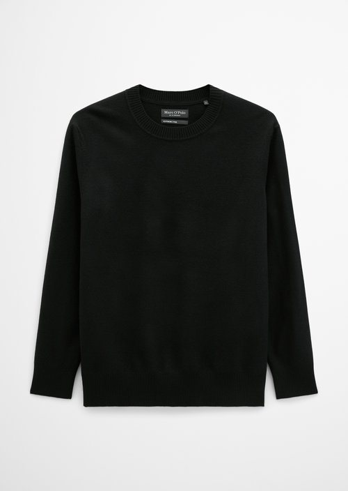 Relaxed-fit Sweater — Black