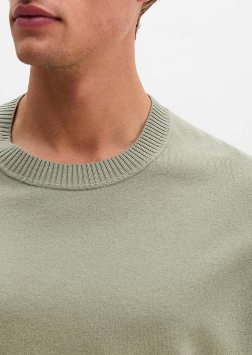 Pullover relaxed Driftwood Haze in Detailansicht