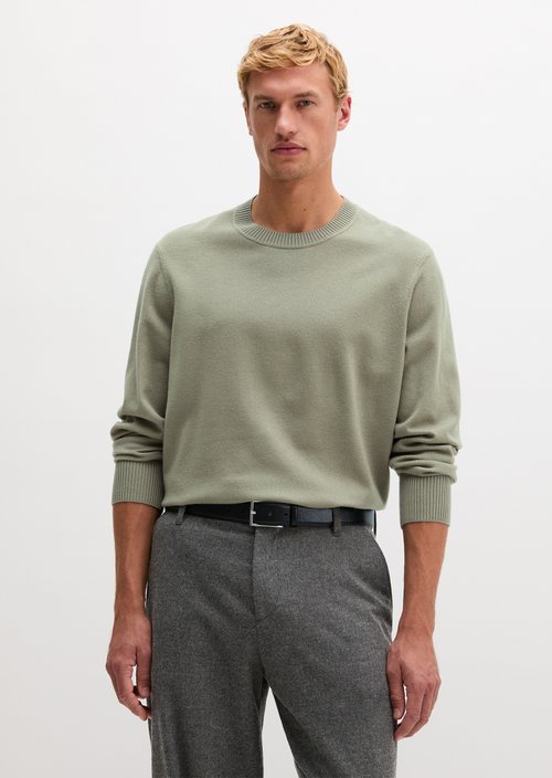 Relaxed-fit Sweater — Driftwood Haze