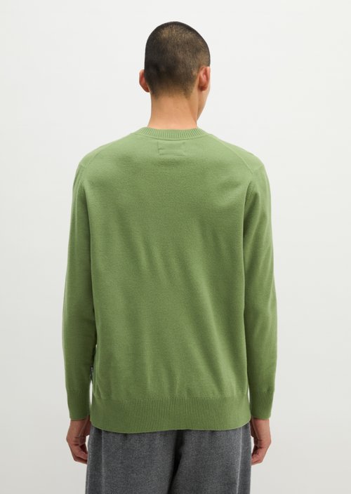Relaxed-fit Sweater — Forest Dust