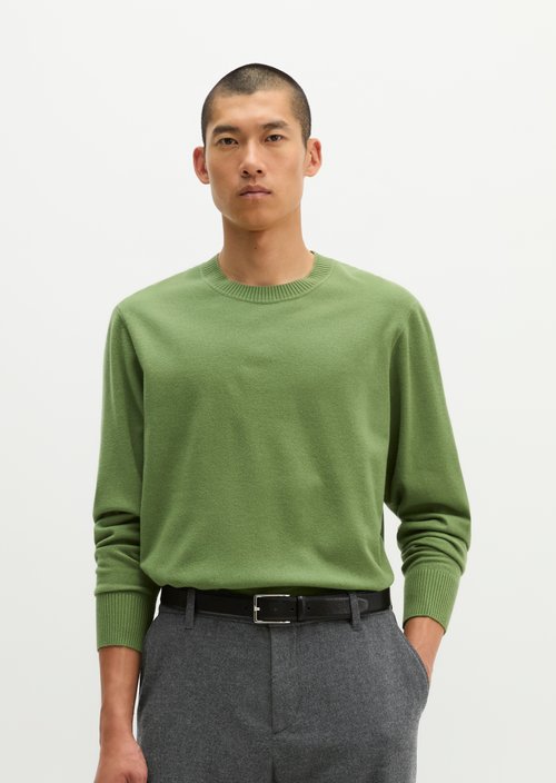 Relaxed-fit Sweater — Forest Dust