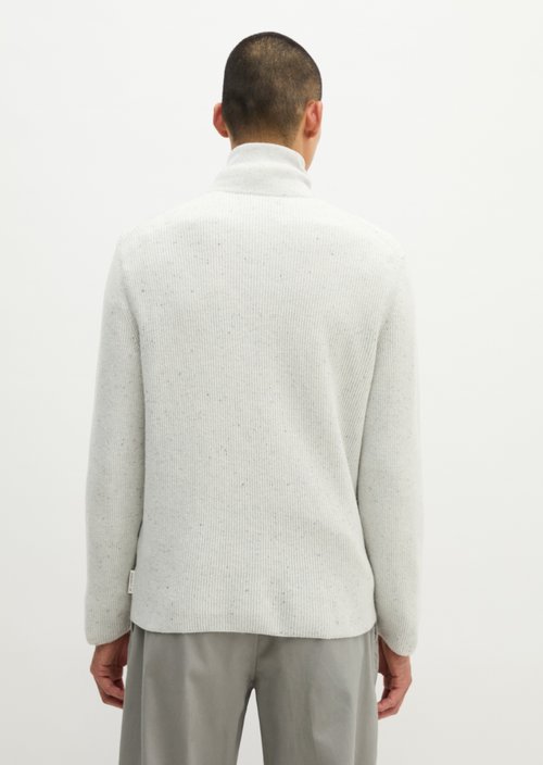 Regular-Fit Tweed Troyer — Frozen Veil