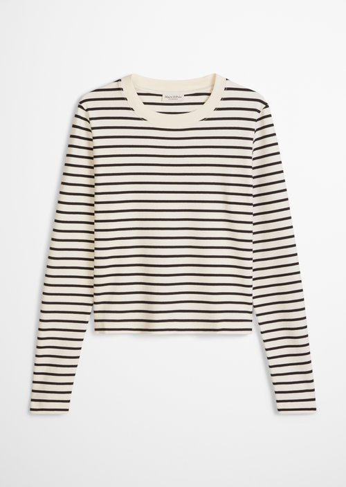 Relaxed striped T-shirt — White