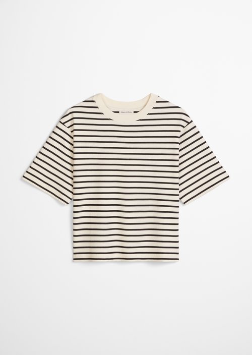 Relaxed striped T-shirt — White