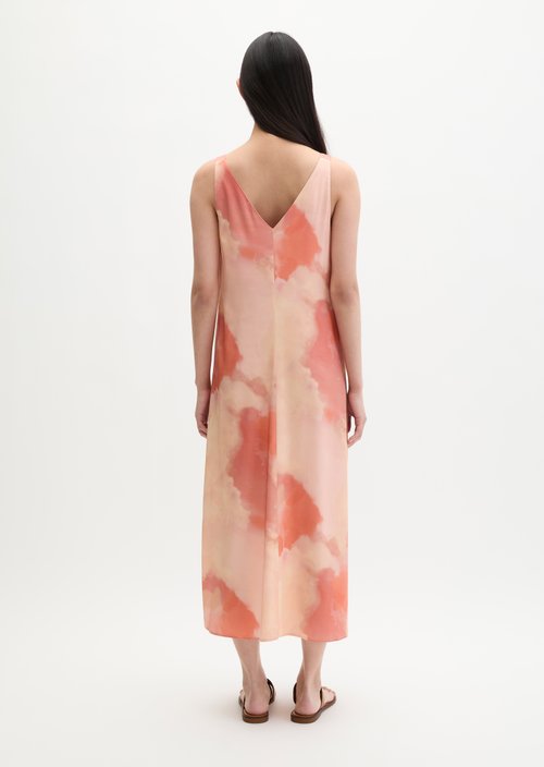 Satin dress regular — Light Pink
