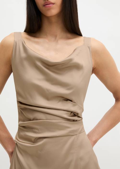 Satin dress regular Sandpaper in detail view