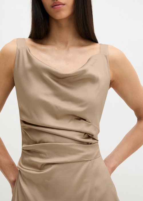 Satin dress regular — Sandpaper