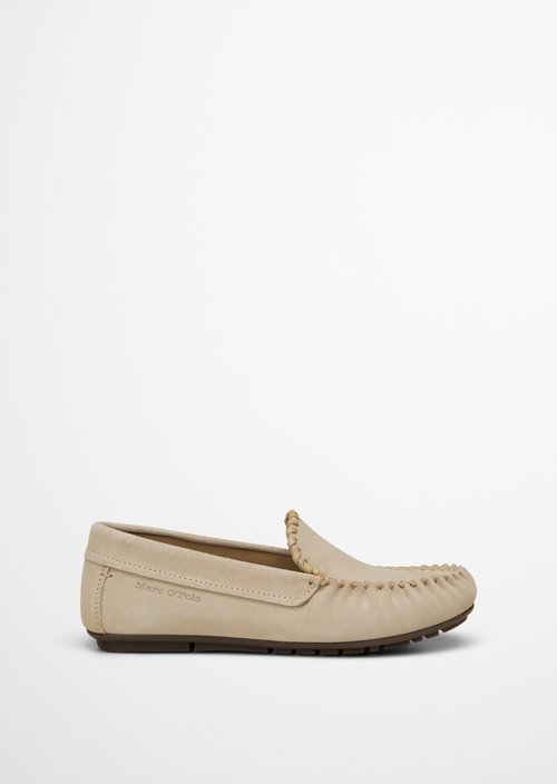 Moccasin model Valentina — Earthy Taupe