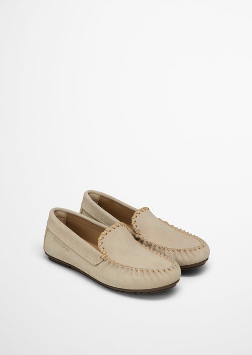 Moccasin model Valentina — Earthy Taupe