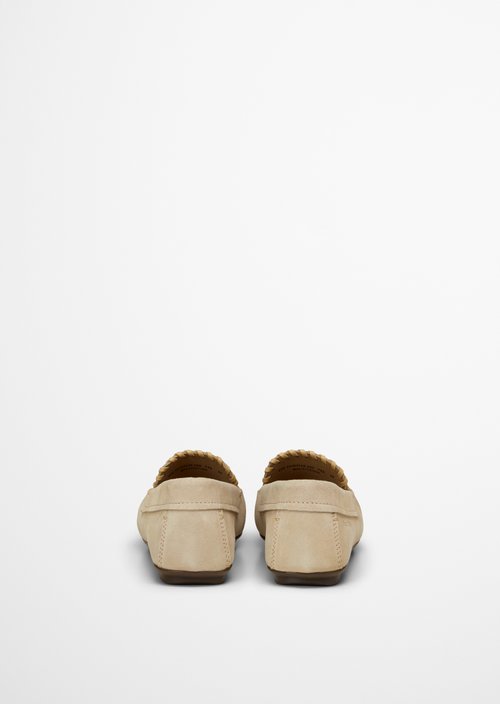Moccasin model Valentina — Earthy Taupe