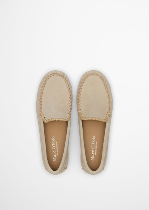 Moccasin model Valentina — Earthy Taupe