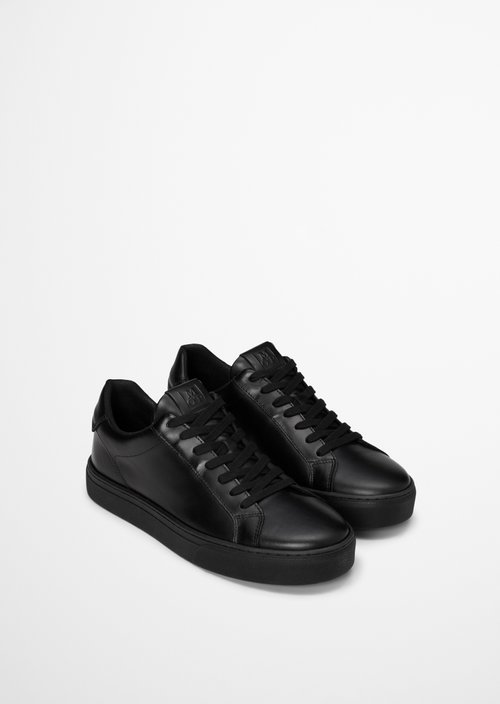 Cupsole Sneakers, Model Agar — Black
