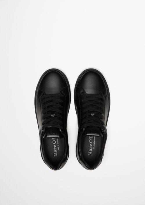 Cupsole Sneakers, Model Agar — Black