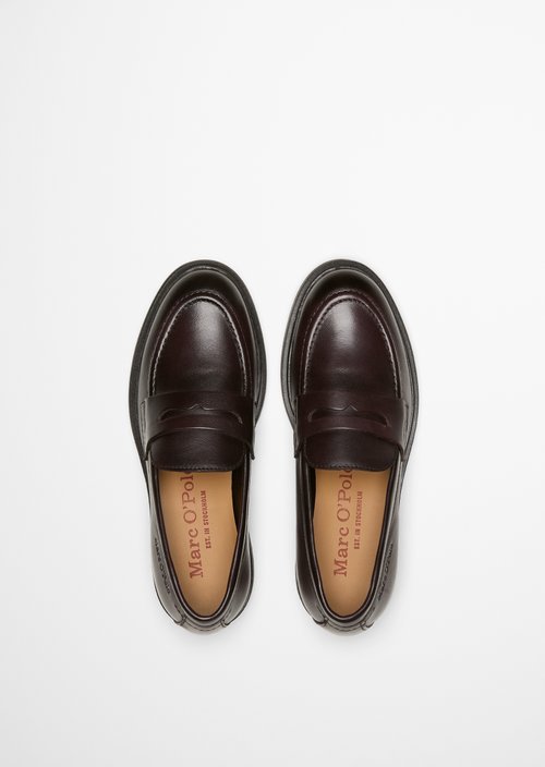Paula Loafer — Black Cherry