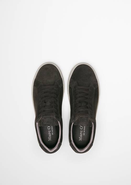 Cupsohlen-Sneaker Model Agar Dark Graphite in Ansicht von oben