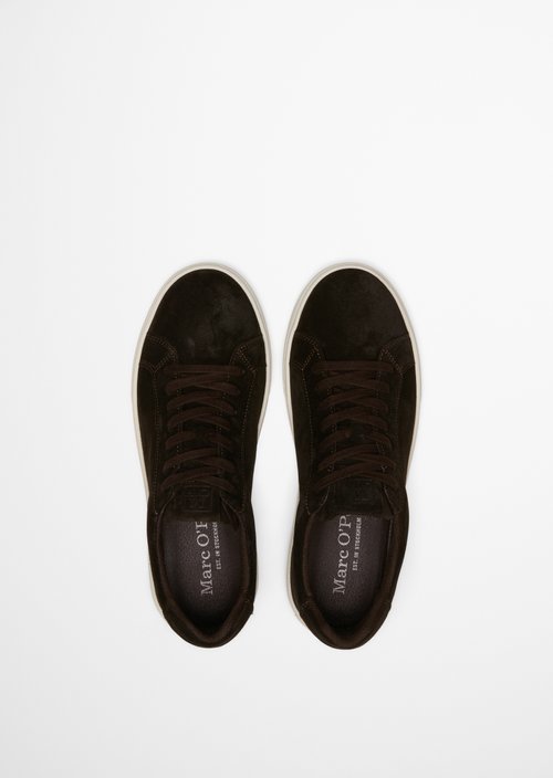 Cupsole Sneakers, Model Agar — Coffee Brown