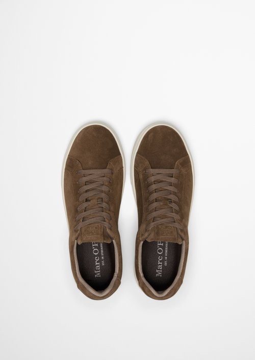 Cupsole Sneakers, Model Agar — Dark Taupe