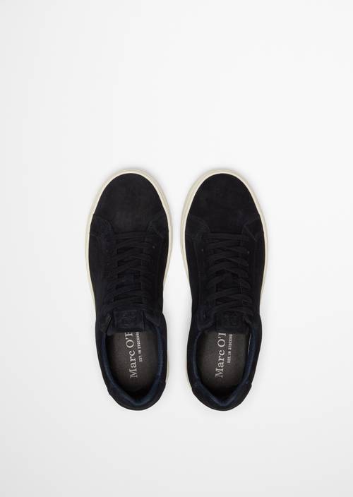 Cupsohlen-Sneaker Model Agar True Navy in Ansicht von oben