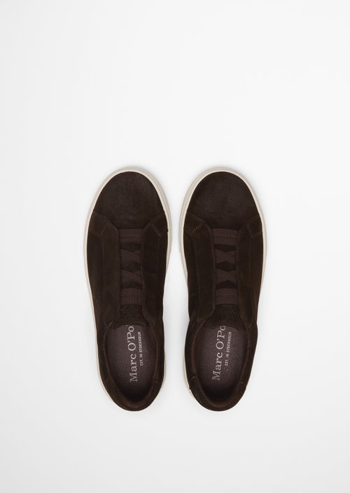 Cupsole Sneakers, Model Agar — Coffee Brown