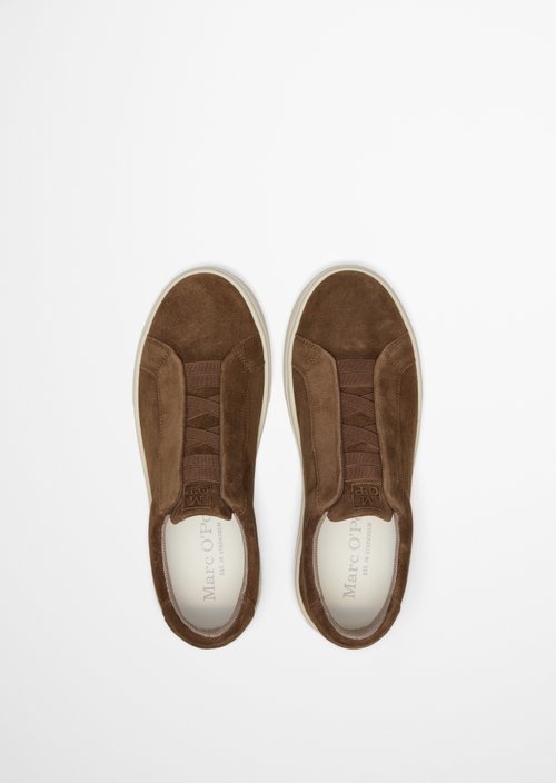 Cupsole Sneakers, Model Agar — Dark Taupe