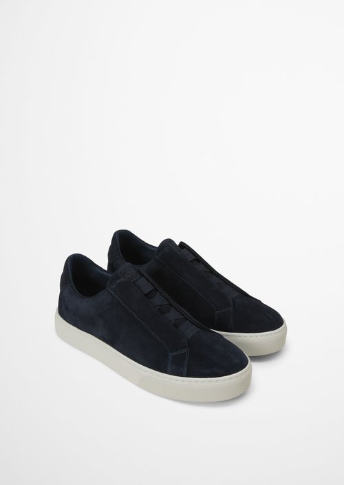 Cupsole Sneakers, Model Agar — True Navy