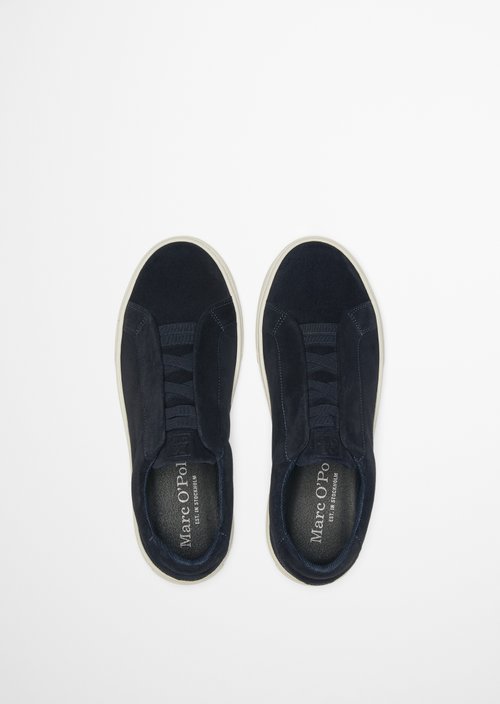 Cupsole Sneakers, Model Agar — True Navy