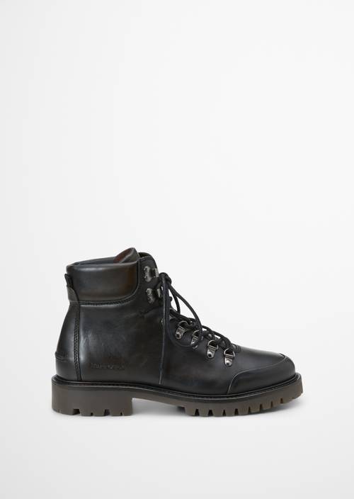 Schnürstiefel Model Armin Dark Cashmere Ansicht rechter Schuh von außen