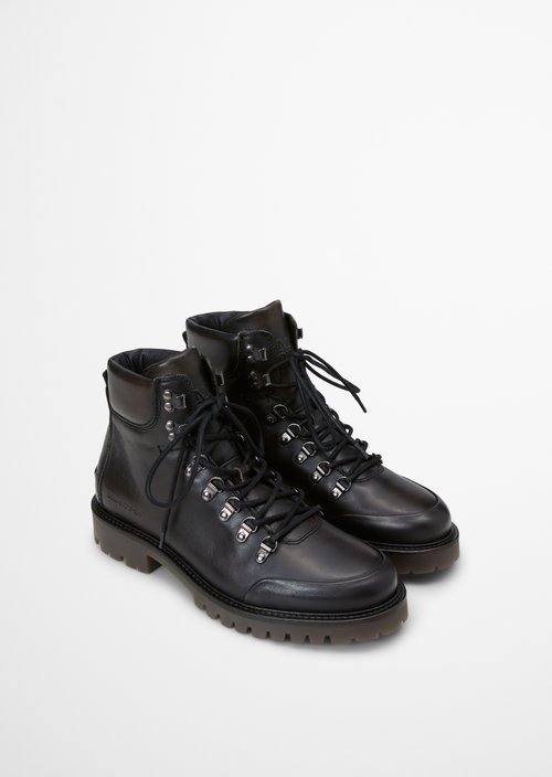 Armin Lace-Up Boots — Dark Cashmere