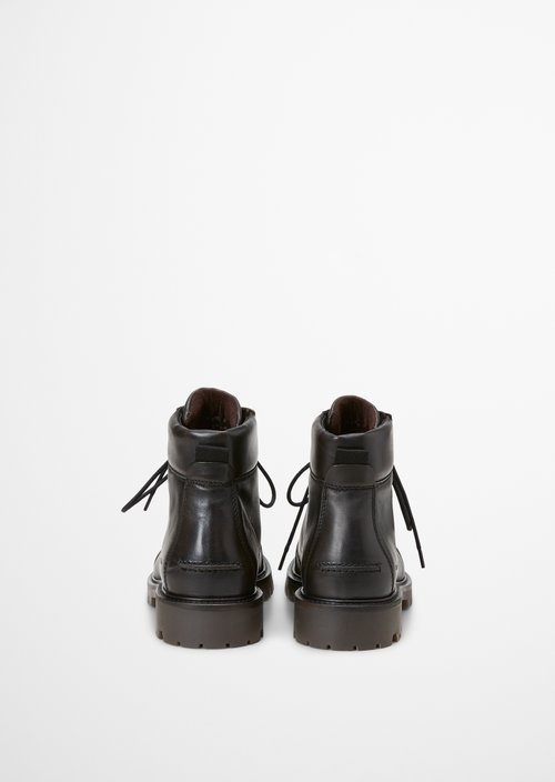 Armin Lace-Up Boots — Dark Cashmere