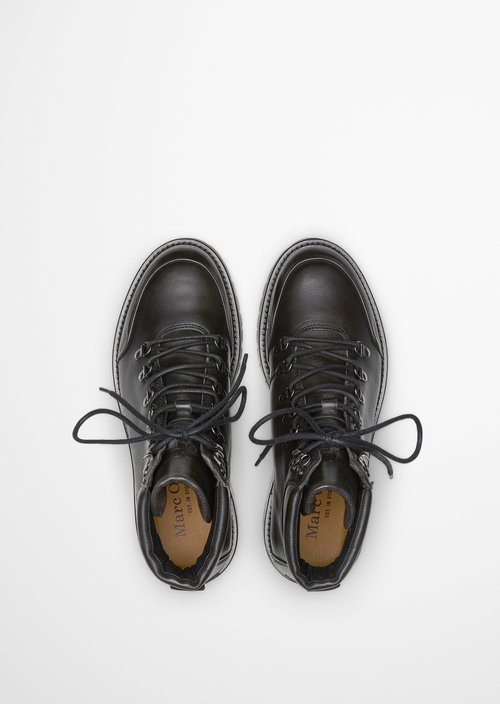 Armin Lace-Up Boots — Dark Cashmere