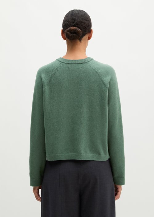 Relaxed Cardigan — Quiet Pine