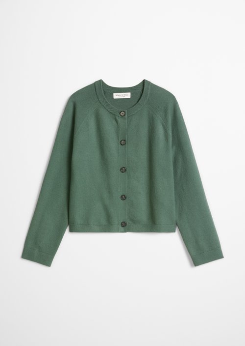 Relaxed Cardigan — Quiet Pine