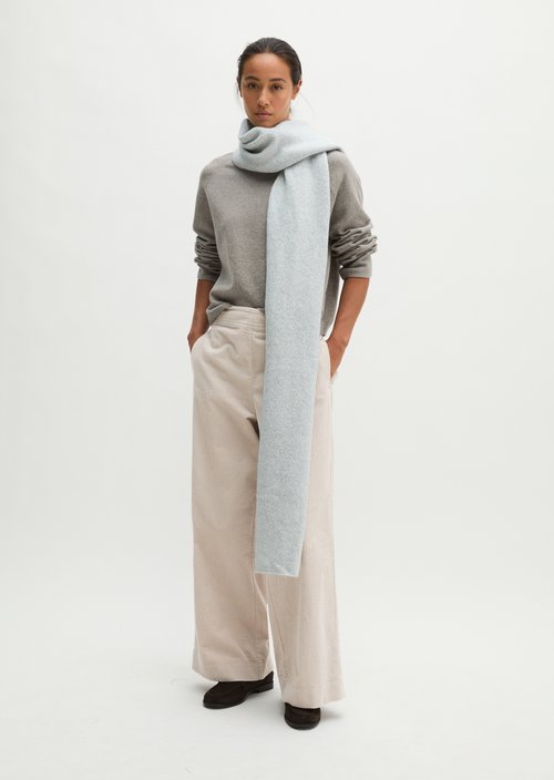 Relaxed-fit Sweater — Stone Taupe Melange
