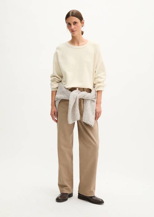 Pullover relaxed Smokey Sands in Frontalansicht